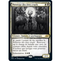 [FOIL] Multi - (SC) Prêtresse des rites cruels (R) [MH2]