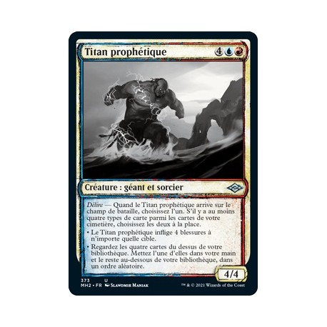 [FOIL] Multi - (SC) Titan prophétique (U) [MH2]