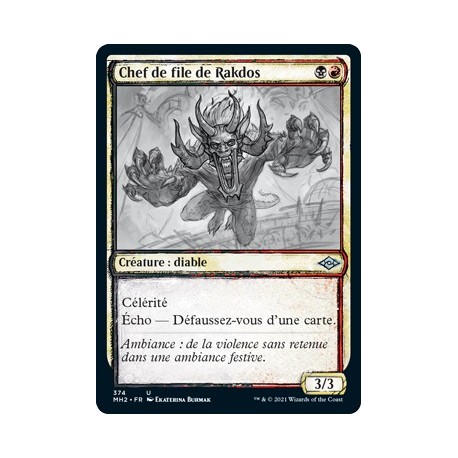 [FOIL] Multi - (SC) Chef de file de Rakdos (U) [MH2]