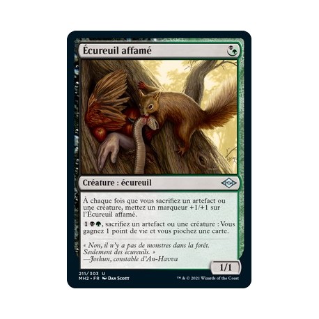 [FOIL] Multi - (SC) Écureuil affamé (U) [MH2]
