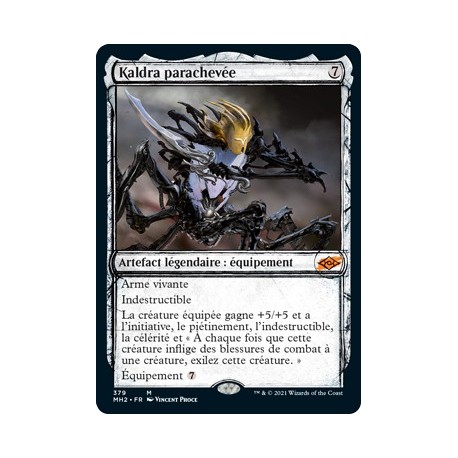 [FOIL] Artefact - (SC) Kaldra parachevée (M) [MH2]