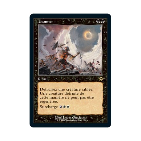 [FOIL] Noire - (OF) Damner (R) [MH2]