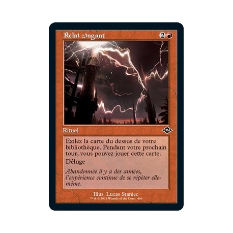 [FOIL] Rouge - (OF) Relai zingant (C) [MH2]