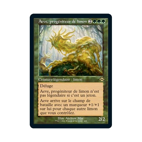 [FOIL] Verte - (OF) Aeve, progéniteur de limon (R) [MH2]