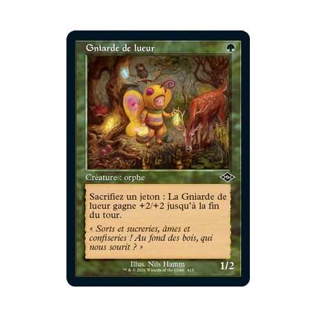 [FOIL] Verte - (OF) Gniarde de lueur (C) [MH2]