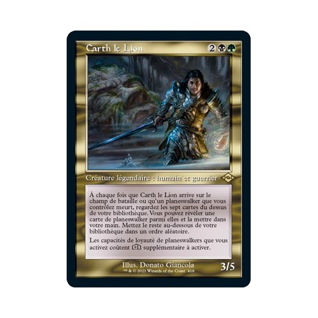 [FOIL] Multi - (OF) Carth le Lion (R) [MH2]
