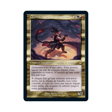[FOIL] Multi - (OF) Chaînes, adepte des cauchemars (R) [MH2]