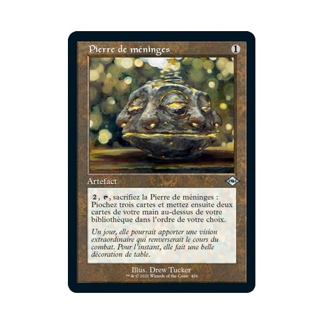 [FOIL] Artefact - (OF) Pierre de méninges (U) [MH2]