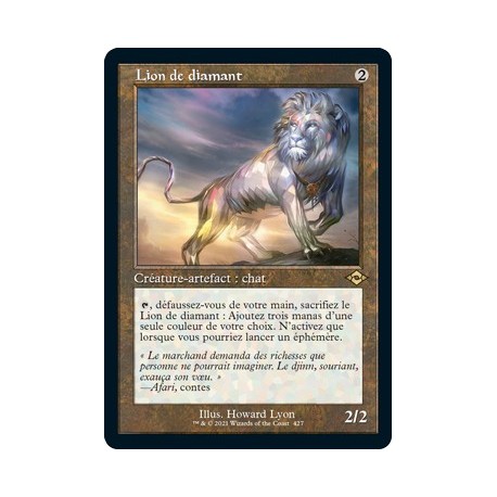[FOIL] Artefact - (OF) Lion de diamant (R) [MH2]