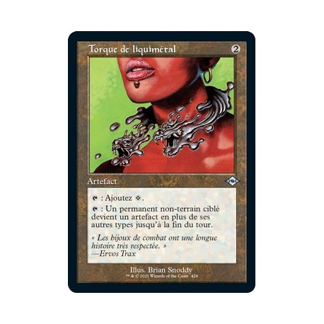 [FOIL] Artefact - (OF) Torque de liquimétal (U) [MH2]