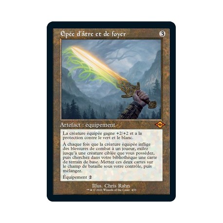 [FOIL] Artefact - (OF) Épée d'âtre et de foyer (M) [MH2]