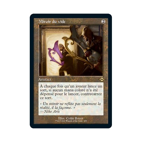 [FOIL] Artefact - (OF) Miroir du vide (R) [MH2]