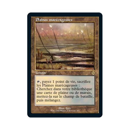 [FOIL] Terrain - (OF) Plaines marécageuses (R) [MH2]