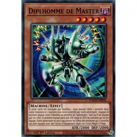 Diplhomme de Master (C) [DAMA]