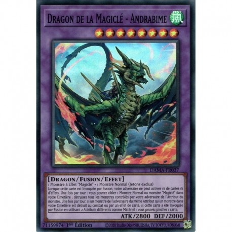 Dragon de la Magiclé - Andrabime (SR) [DAMA]