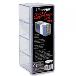 Boite de Rangement 4 Compartiments Ultra Pro