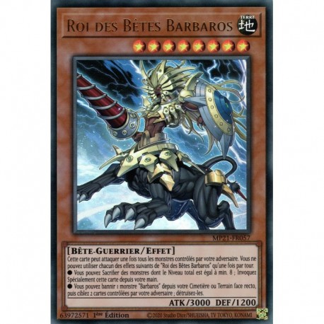 Roi des Bêtes Barbaros (UR) [MP21]