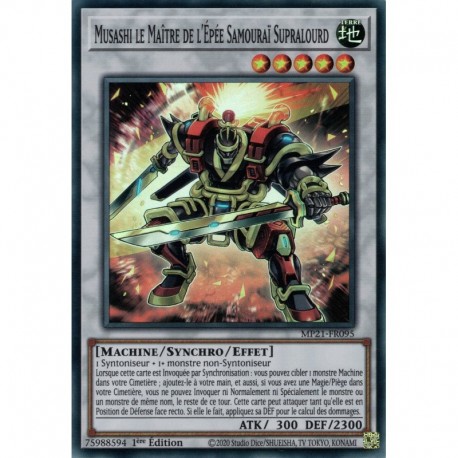Musashi le Maître de l'Épée Samouraï Supralourd (SR) [MP21]