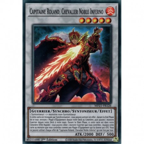 Capitaine Roland, Chevalier Noble Inferno (SR) [MP21]