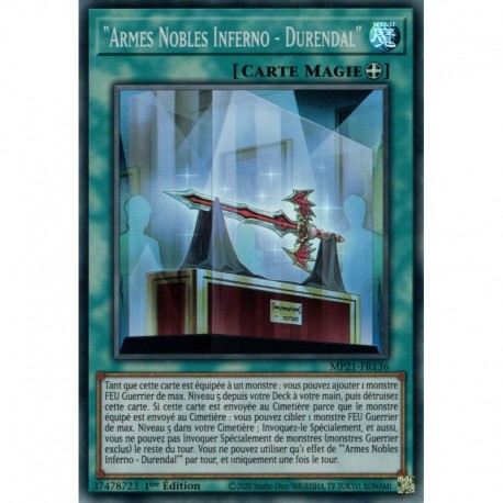 Armes Nobles Inferno - Durendal (SR) [MP21]