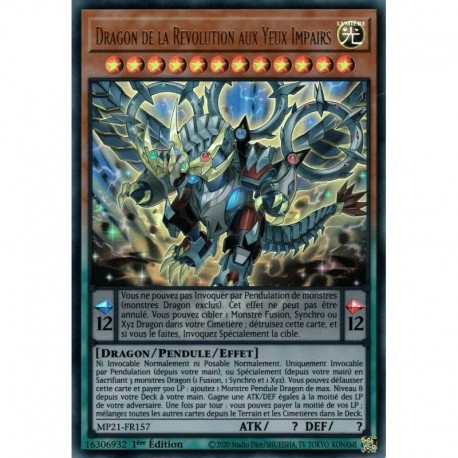Dragon de la Révolution aux Yeux Impairs (UR) [MP21]
