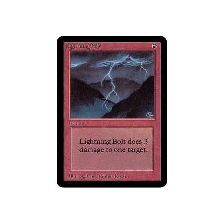 Rouge - Lightning Bolt (C) [BETA] Grading : Played