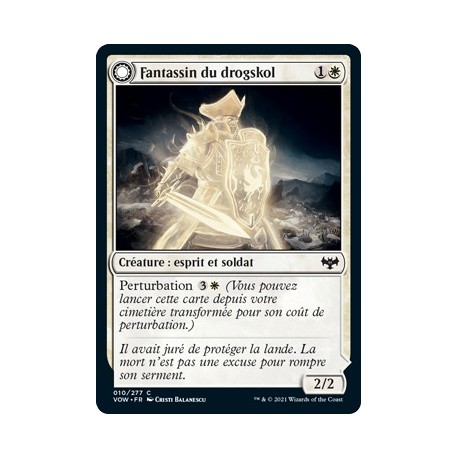 Blanche - Fantassin du drogskol (C) [VOW]