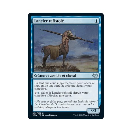 Bleue - Lancier rafistolé (U) [VOW]