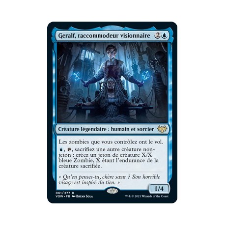 Bleue - Geralf, raccommodeur visionnaire (R) [VOW]