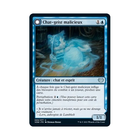 Bleue - Chat-geist malicieux (U) [VOW]