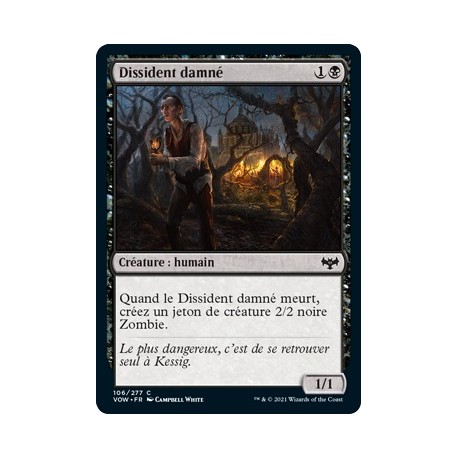 Noire - Dissident damné (C) [VOW]