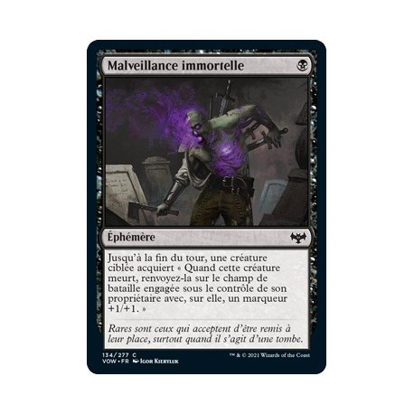 Noire - Malveillance immortelle (C) [VOW]