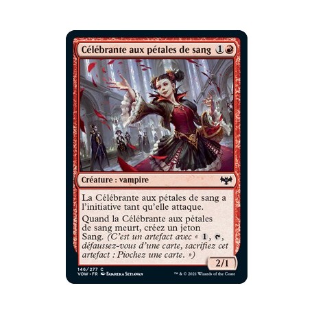 Rouge - Célébrante aux pétales de sang (C) [VOW]