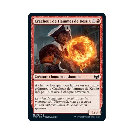 Rouge - Cracheur de flammes de Kessig (C) [VOW]