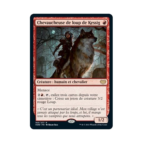 Rouge - Chevaucheuse de loup de Kessig (R) [VOW]