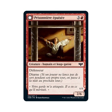 Rouge - Prisonnière épuisée (C) [VOW]