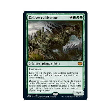 Verte - Colosse cultivateur (M) [VOW]