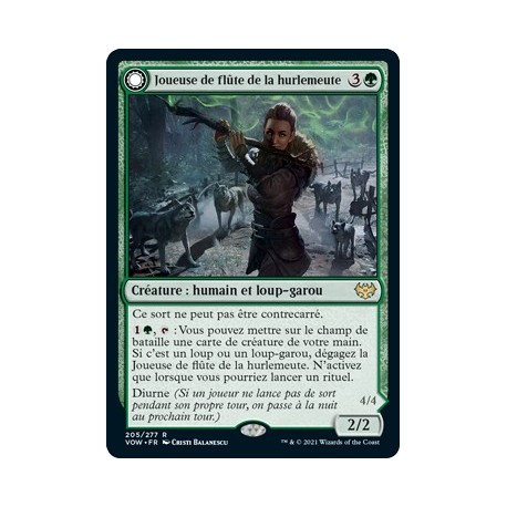 Verte - Joueuse de flûte de la hurlemeute (R) [VOW]