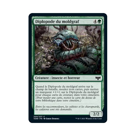 Verte - Diplopode du moldgraf (C) [VOW]