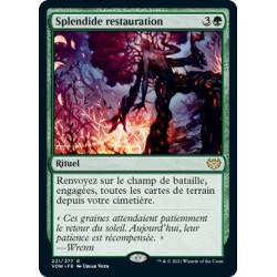 Verte - Splendide restauration (R) [VOW]