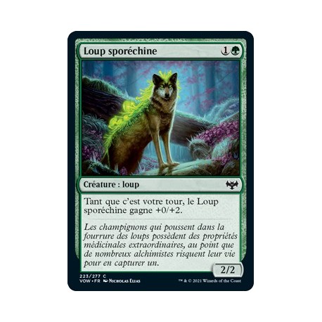Verte - Loup sporéchine (C) [VOW]