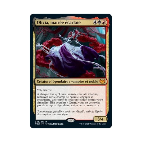 Multicolore - Olivia, mariée écarlate (M) [VOW]