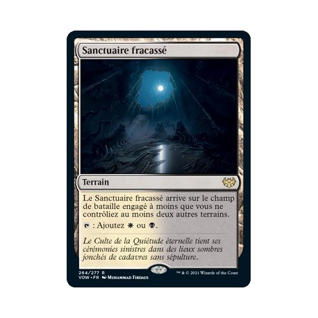 Terrain - Sanctuaire fracassé (R) [VOW]