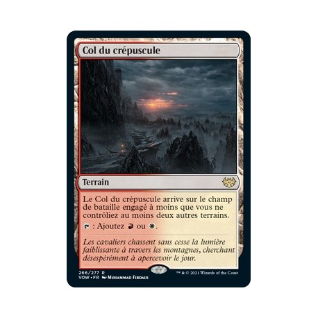 Terrain - Col du crépuscule (R) [VOW]