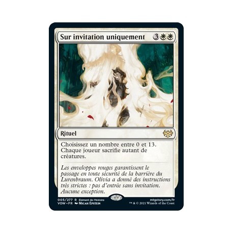 (FOIL) Blanche - Sur invitation uniquement (R) [VOW]