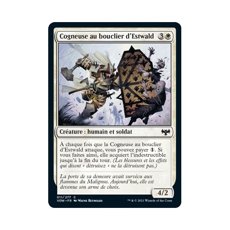 (FOIL) Blanche - Cogneuse au bouclier d'Estwald (C) [VOW]