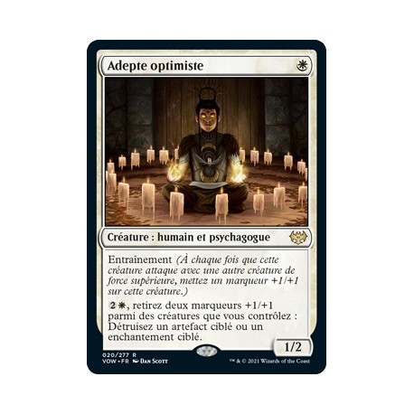 (FOIL) Blanche - Adepte optimiste (R) [VOW]