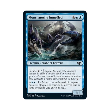 (FOIL) Bleue - Monstruosité lumeffroi (C) [VOW]