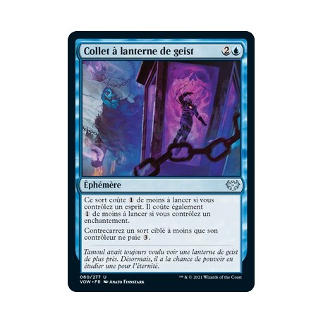 (FOIL) Bleue - Collet à lanterne de geist (U) [VOW]