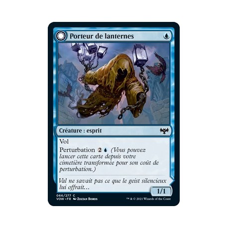 (FOIL) Bleue - Porteur de lanternes (C) [VOW]